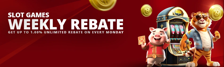 slot games weekly rebate